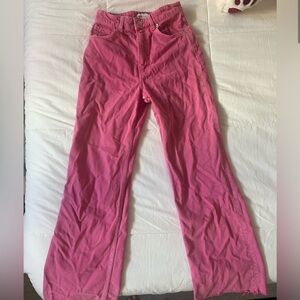 Zara Pink Jeans for Women